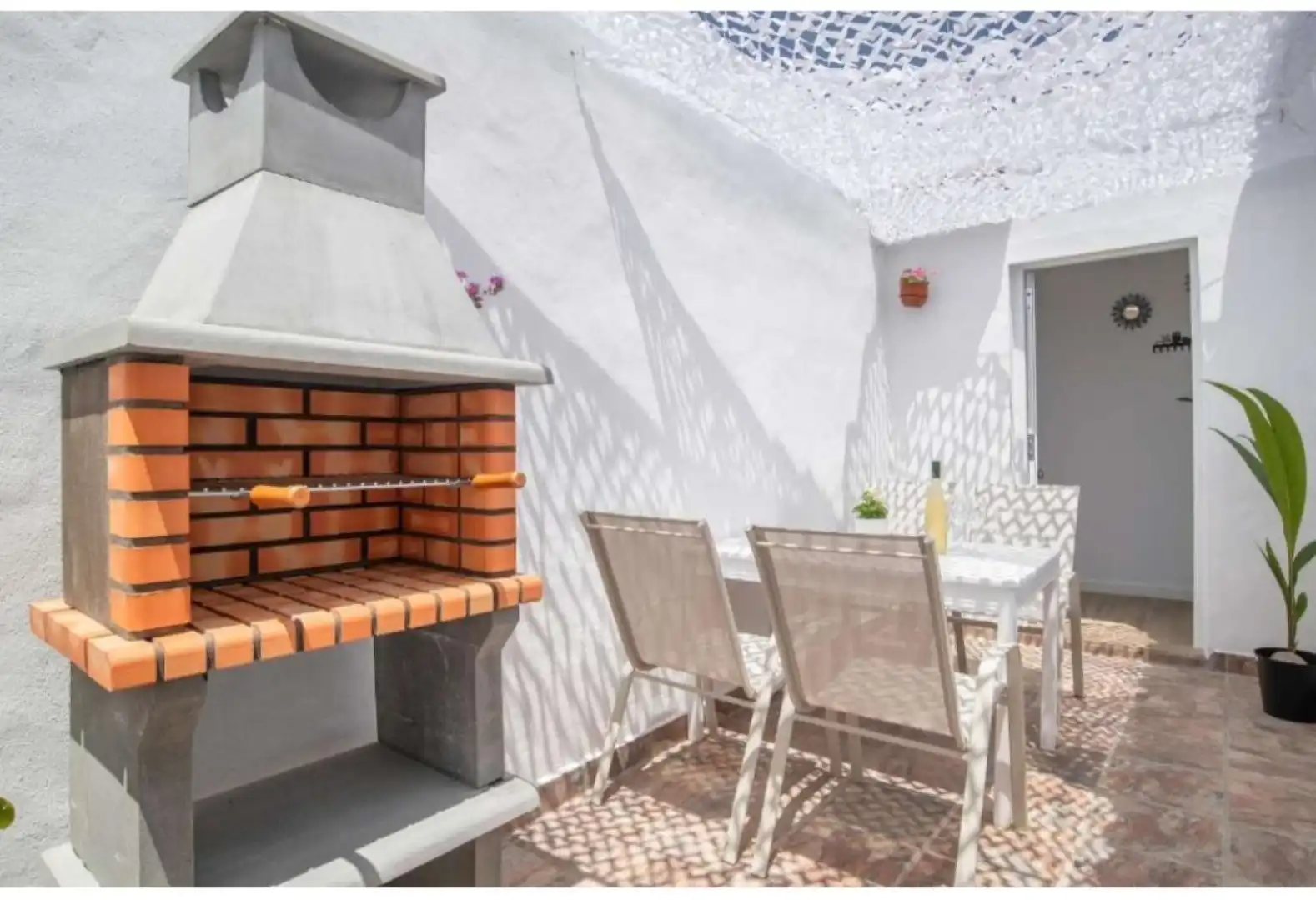 Terraza de Apartamento para compartir en Conil de la Frontera con Aire acondicionado, Terraza y Amueblado