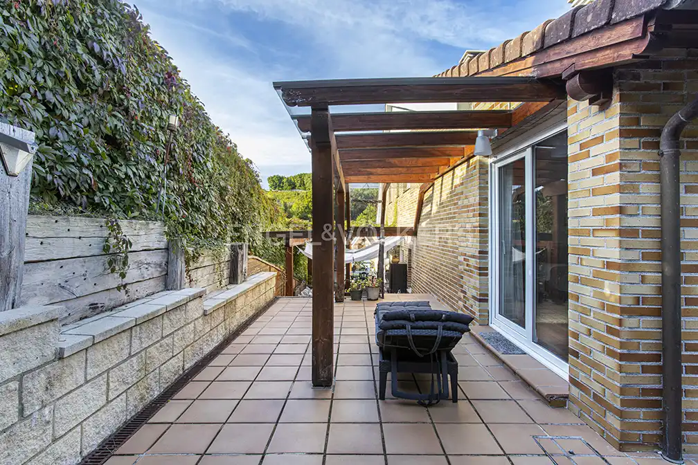 Terraza de Casa o chalet en venta en Gijón  con Calefacción, Jardín privado y Terraza