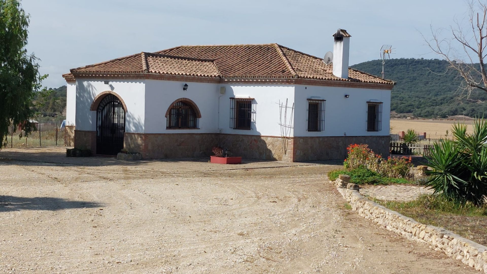 Vista exterior de Finca rústica en venda en Medina Sidonia amb Piscina, Forn i Rentadora