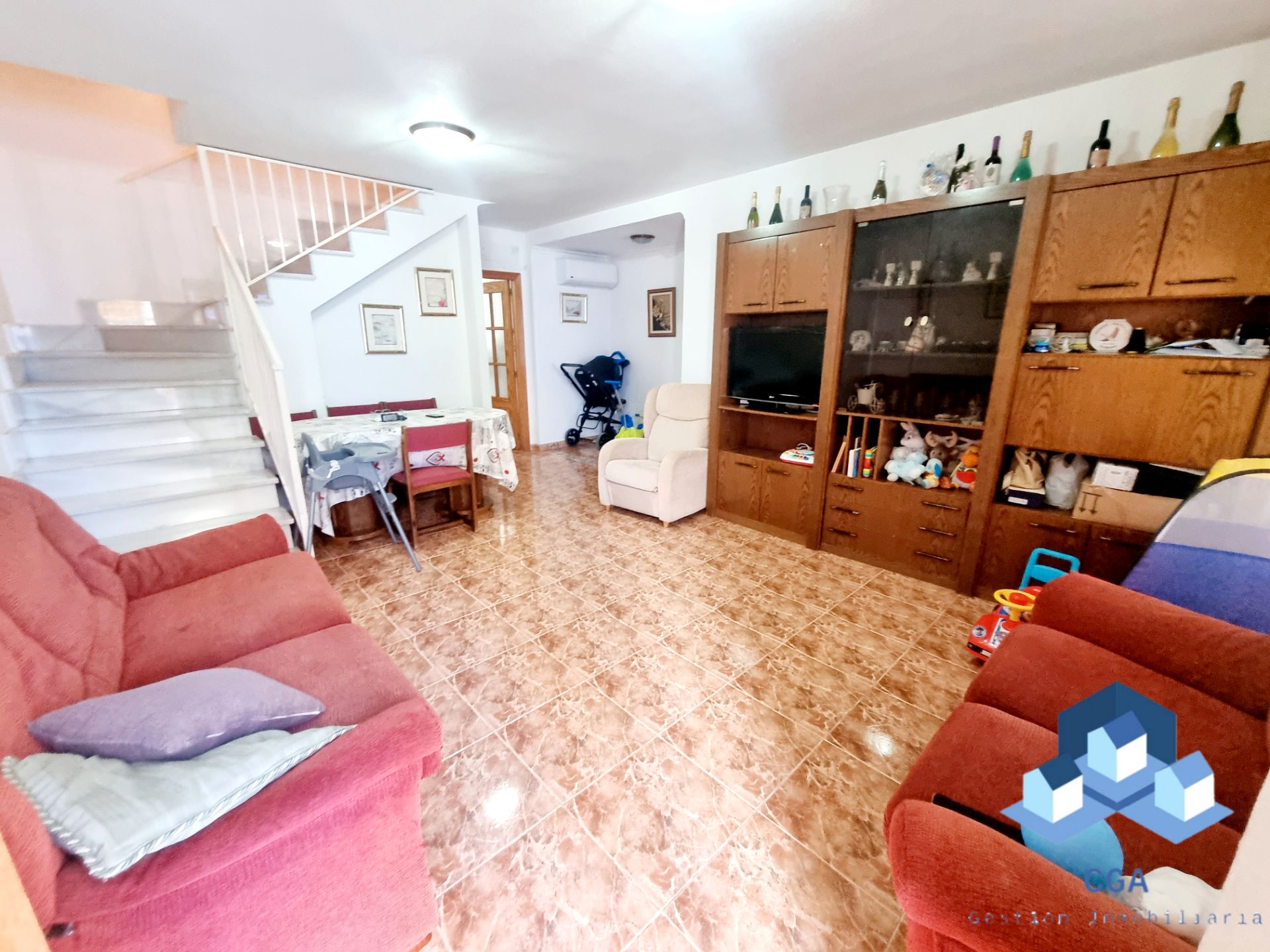 Sala d'estar de Dúplex en venda en Lorca amb Aire condicionat, Calefacció i Moblat