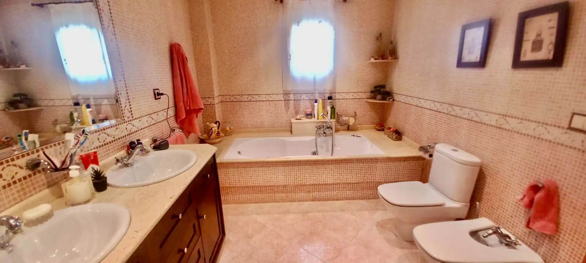 Bathroom of Houses for sale in San Vicente del Raspeig / Sant Vicent del Raspeig  with Heating, Private garden and Terrace