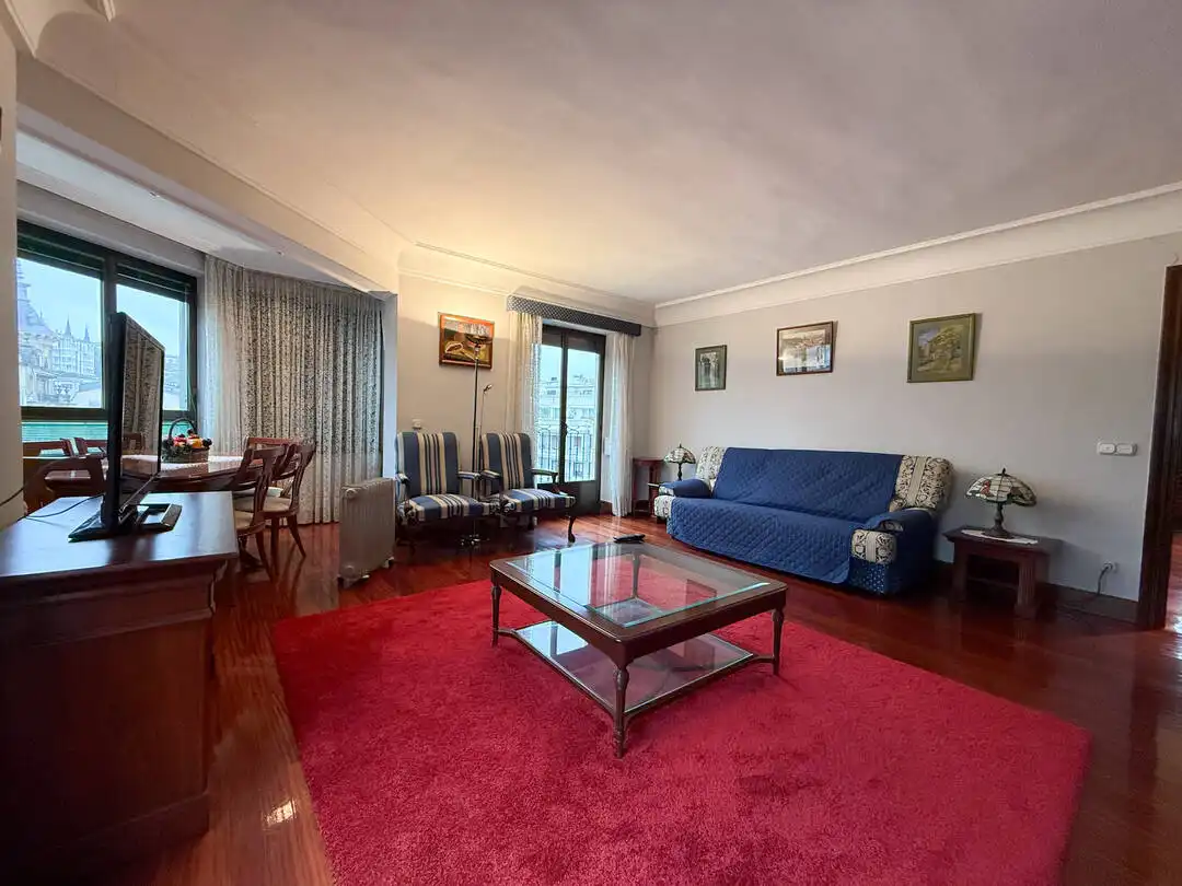 Living room of Flat for rent in Donostia - San Sebastián   with Oven, Washing machine and Microwave