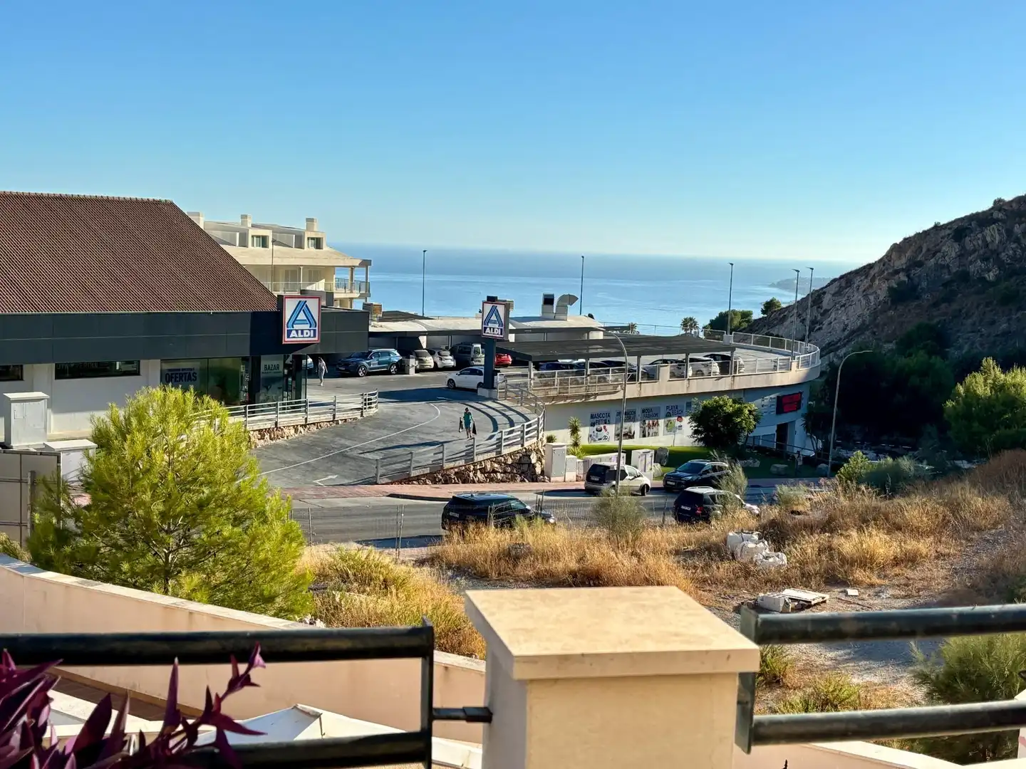 Exterior view of Flat for sale in Benalmádena  with Air Conditioner, Private garden and Terrace