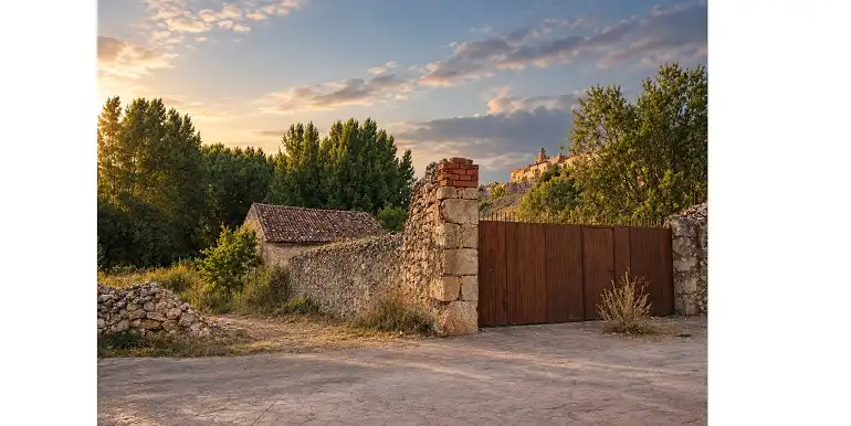 Exterior view of Residential for sale in Maderuelo, Segovia