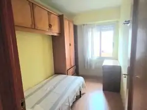 Bedroom of Flat for rent in Valencia  with Air Conditioner, Furnished and Balcony