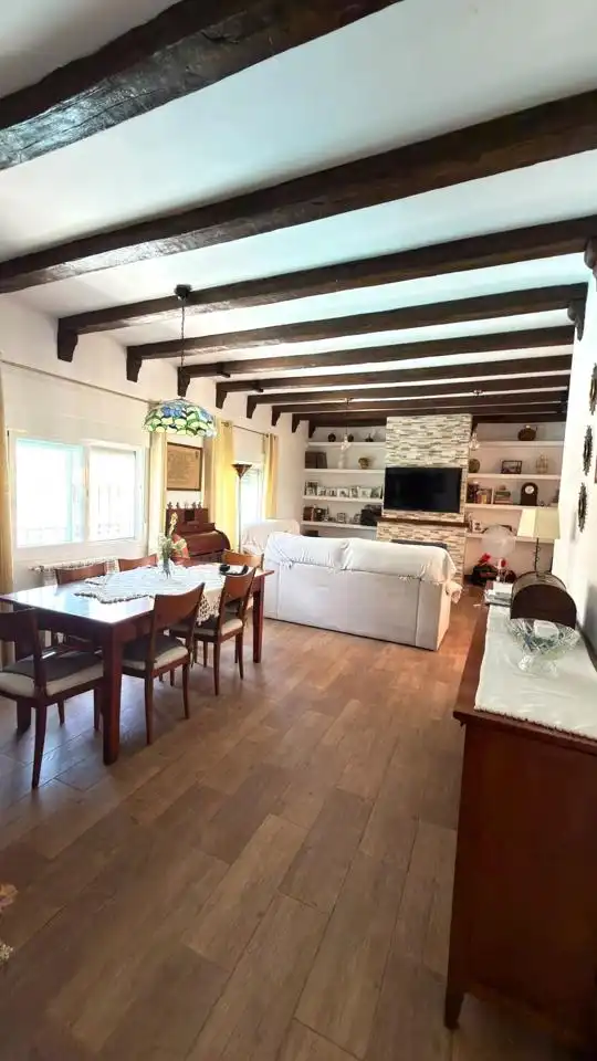 Sala de estar de Finca rústica en venta en Badajoz con Jardín privado y Piscina