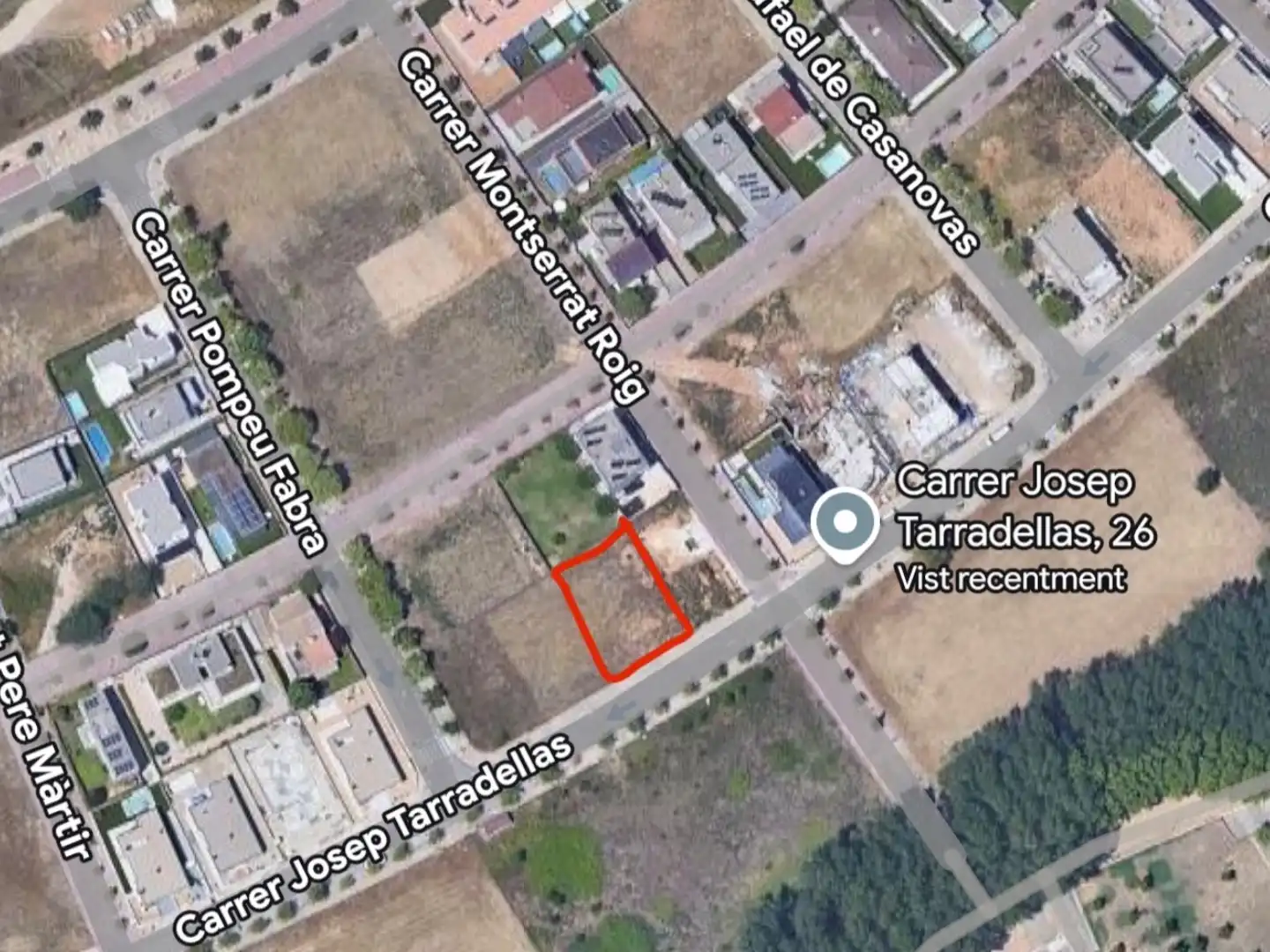 Terreno residencial en venta en Josep tarradellas 24