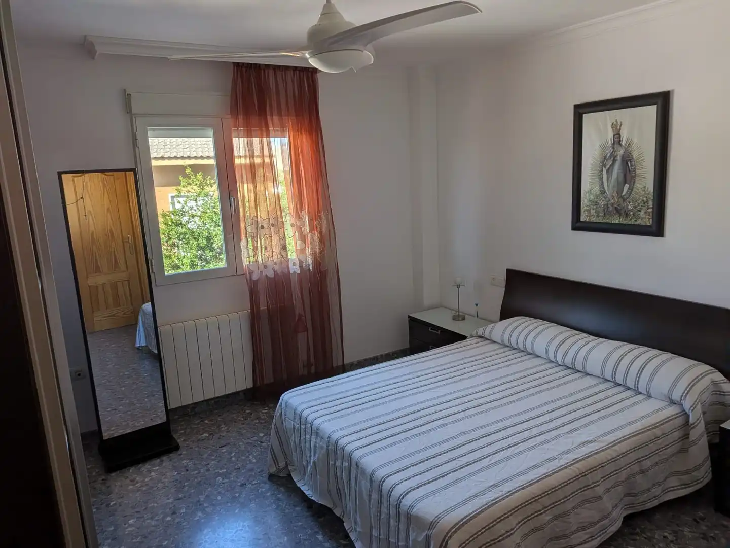 Bedroom of Flat for rent in Alhendín  with Air Conditioner, Heating and Terrace