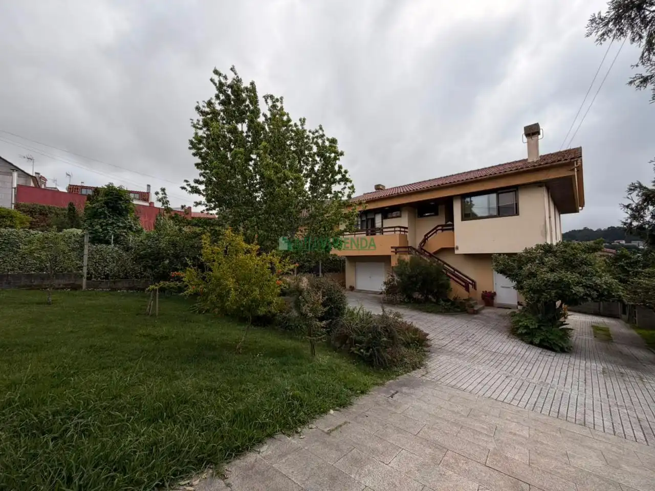 Vista exterior de Casa o chalet en venta en Vigo  con Calefacción, Jardín privado y Terraza