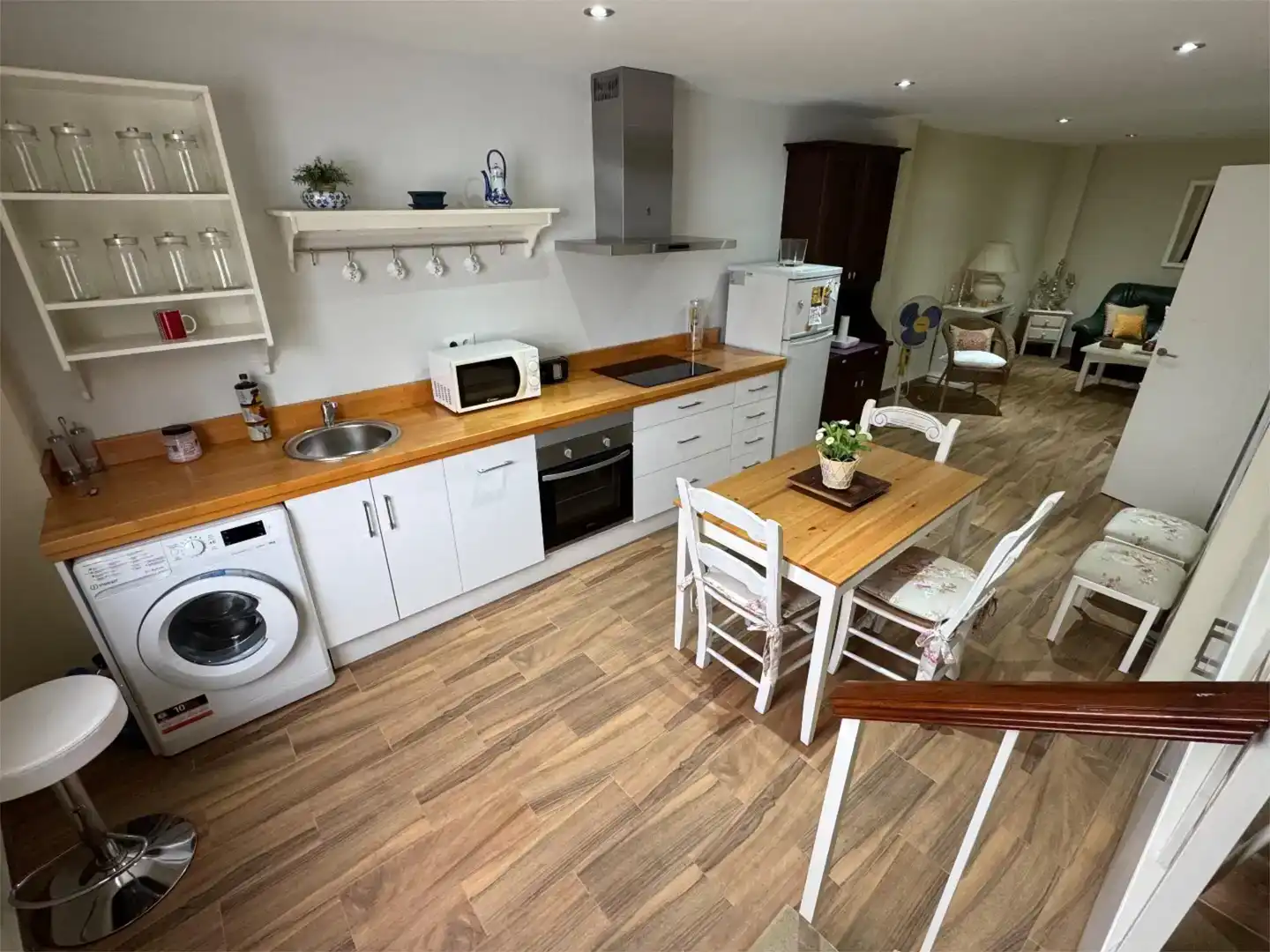 Cuina de Apartament en venda en Espiel amb Aire condicionat i Moblat