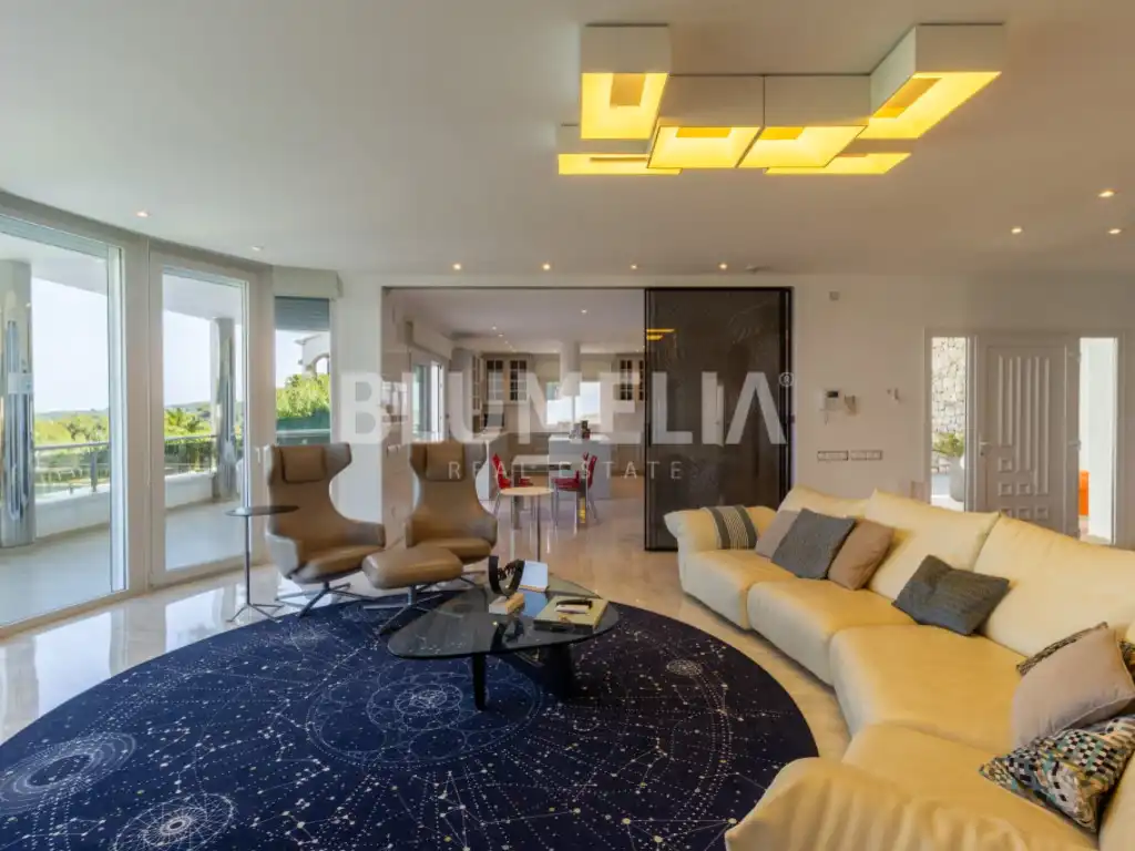 Sala d'estar de Casa o xalet en venda en Jávea / Xàbia amb Aire condicionat, Calefacció i Jardí privat