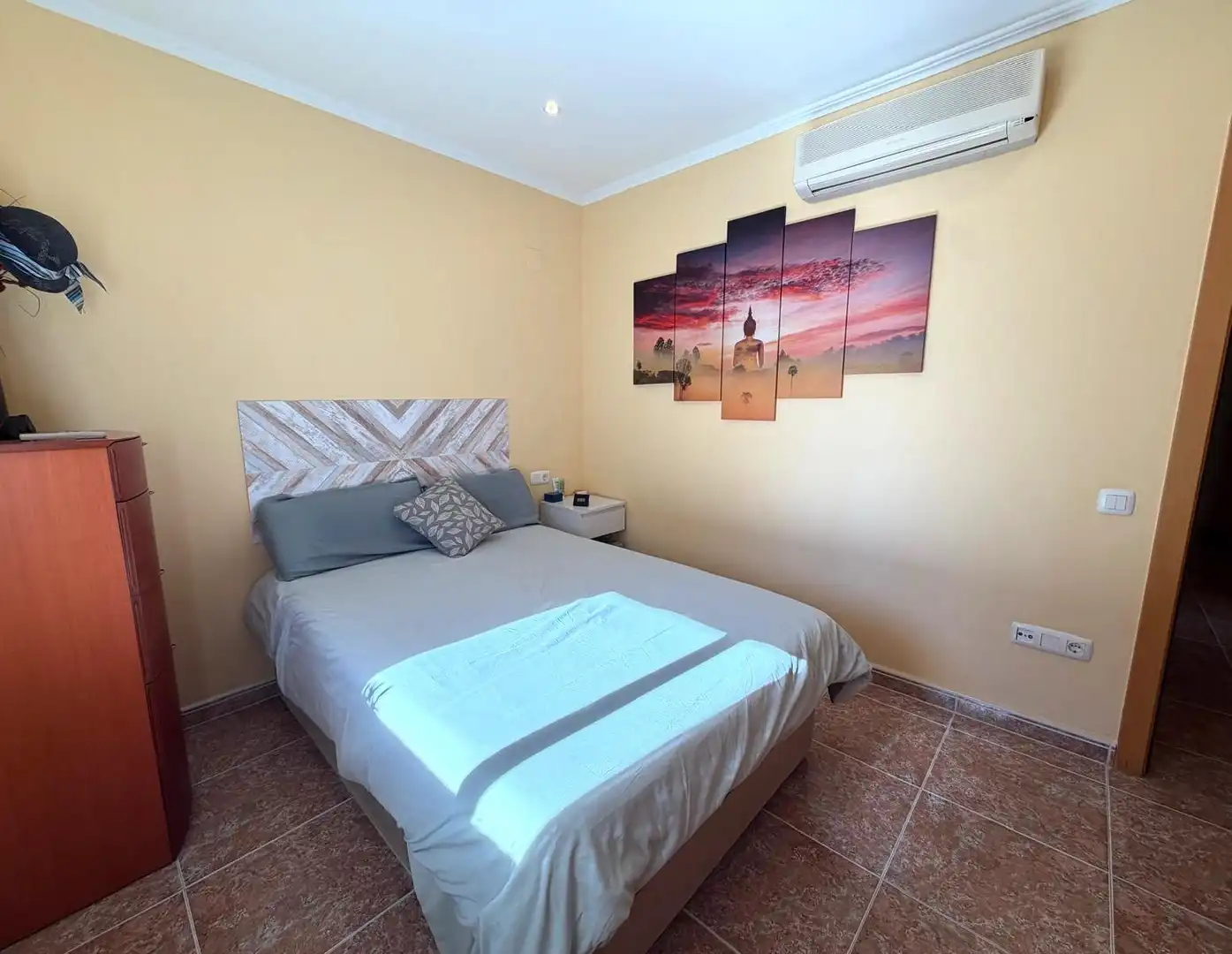 Schlafzimmer von Wohnungen zum Verkauf in El Vendrell mit Klimaanlage, Heizung und Terrasse