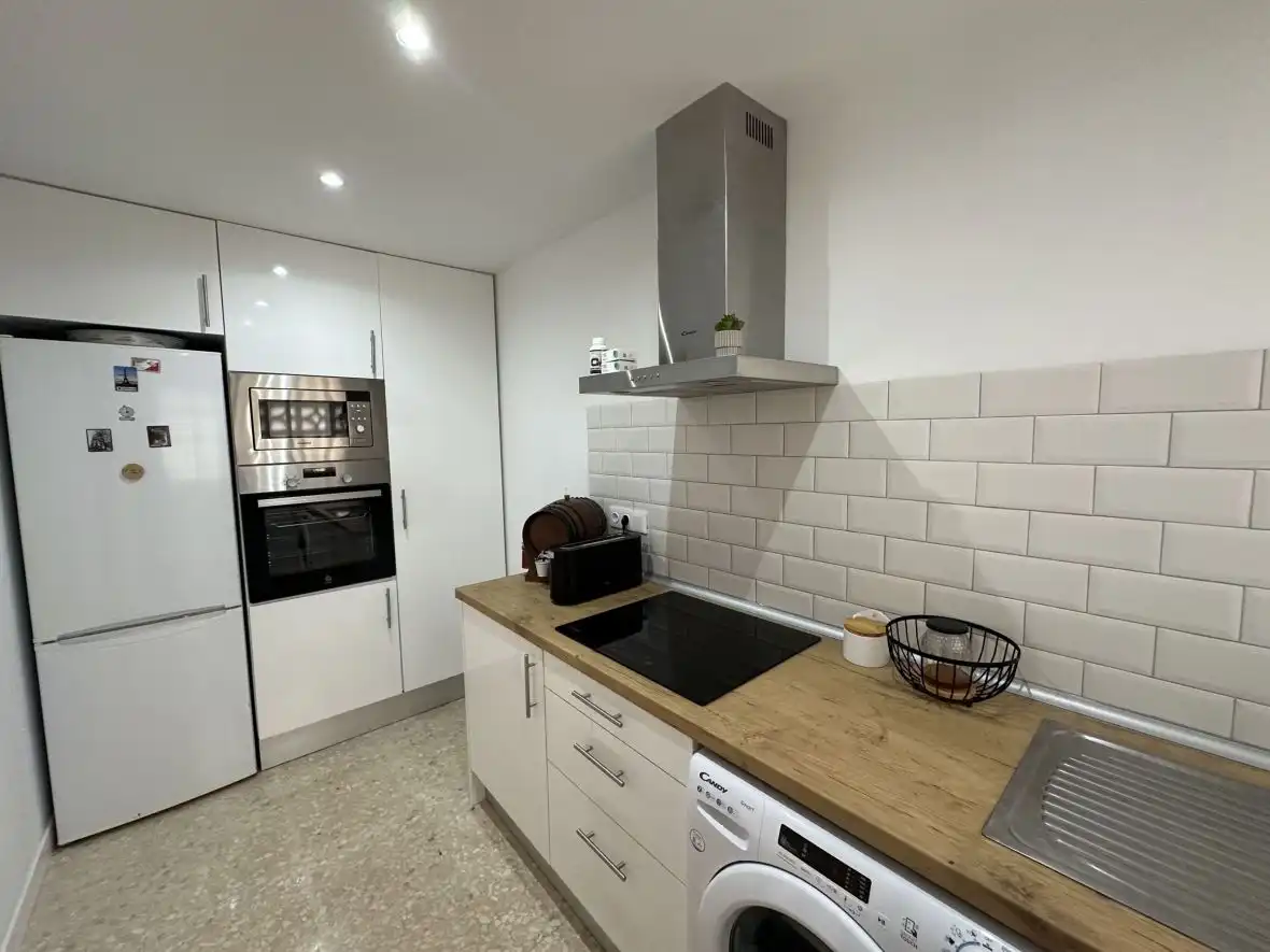 Cocina de Apartamento en venta en Elche / Elx con Calefacción, Terraza y Piscina