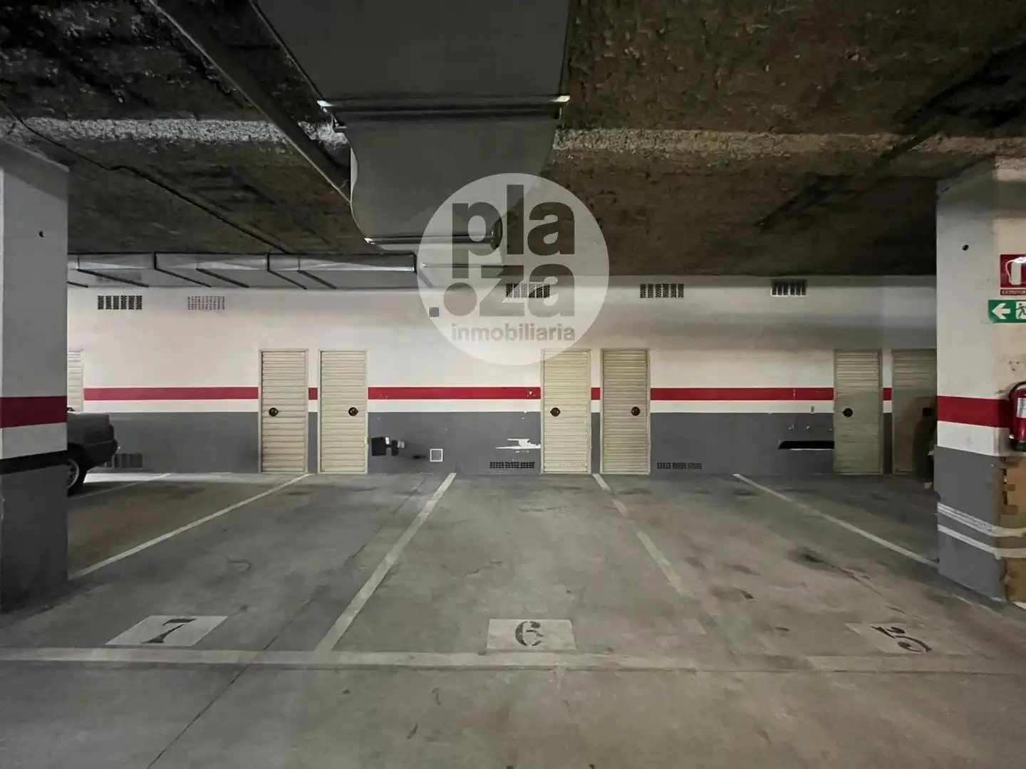 Parking of Flat for rent in Burgos  with Heating, Private garden and Terrace