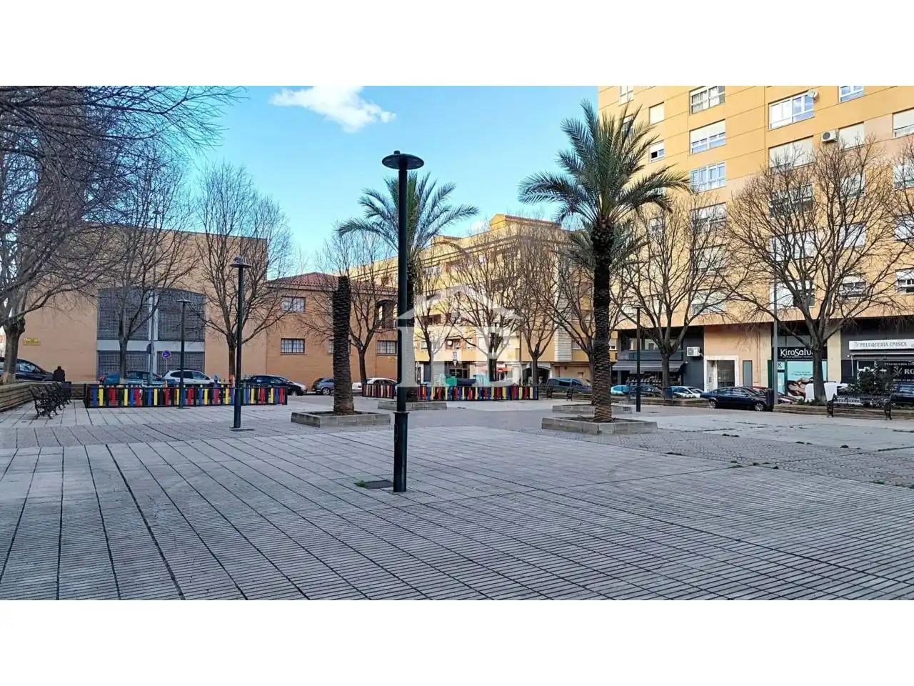 Vista exterior de Pis de lloguer en Badajoz amb Aire condicionat, Calefacció i Moblat