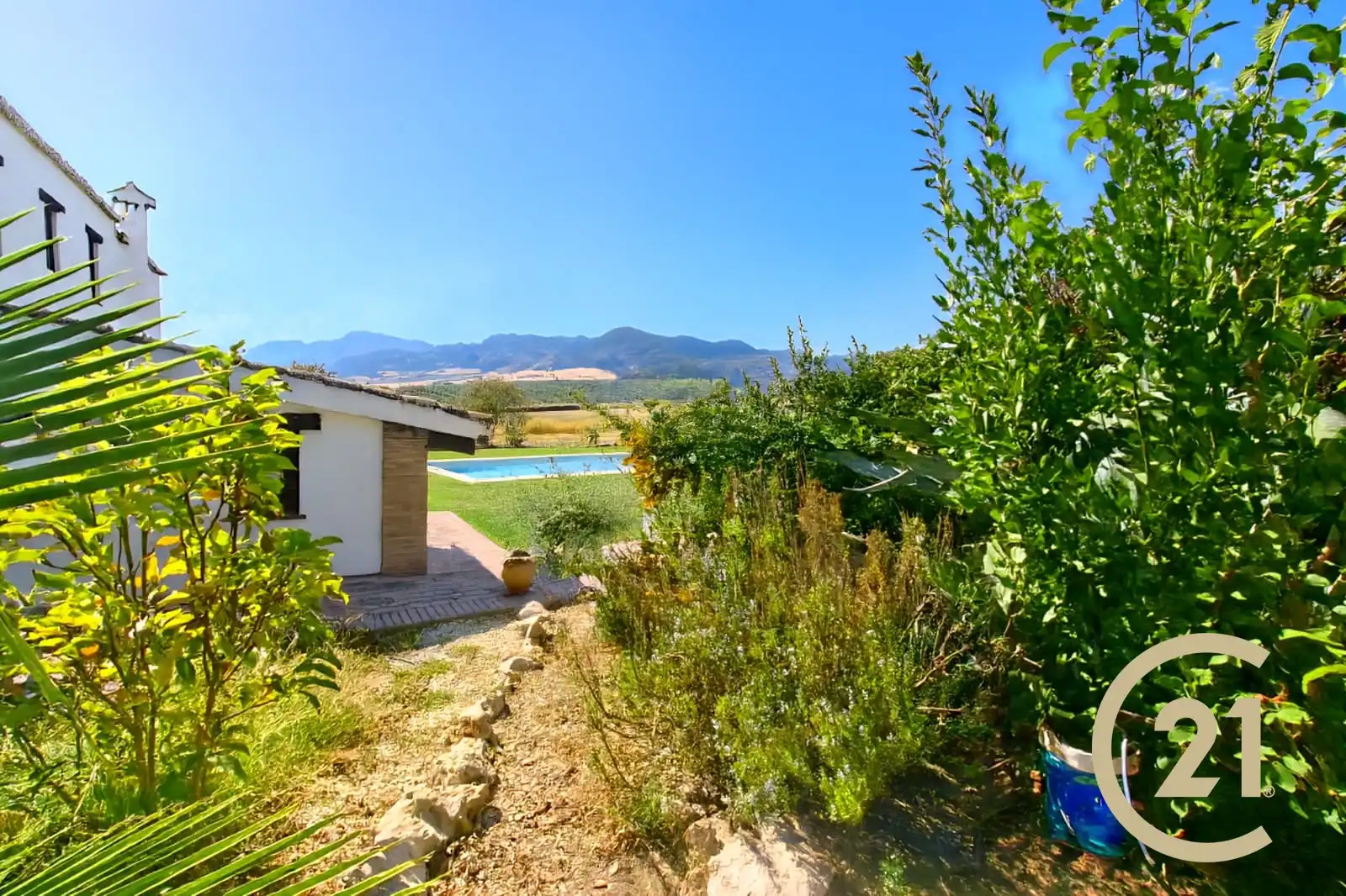 Jardín de Casa o chalet en venta en Ronda con Calefacción, Jardín privado y Terraza
