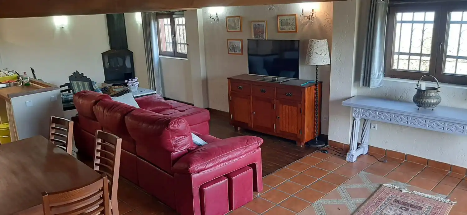 Sala de estar de Casa o chalet en venta en Solórzano con Calefacción, Trastero y Amueblado