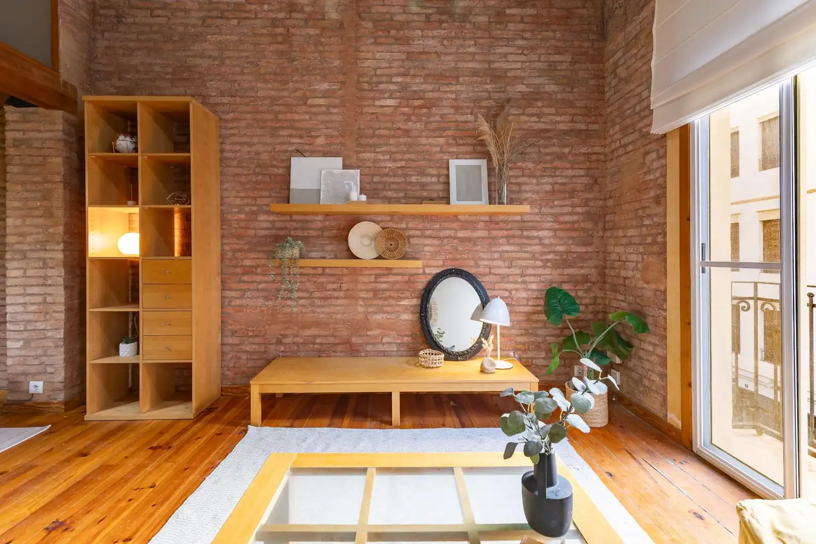 Wohnzimmer von Maisonette zum Verkauf in Valencia mit Klimaanlage und Balkon