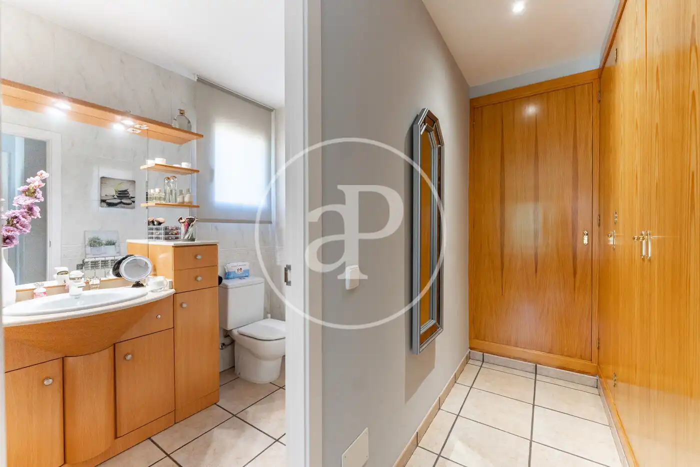 Baño de Casa adosada en venta en  Palma de Mallorca con Aire acondicionado, Calefacción y Jardín privado