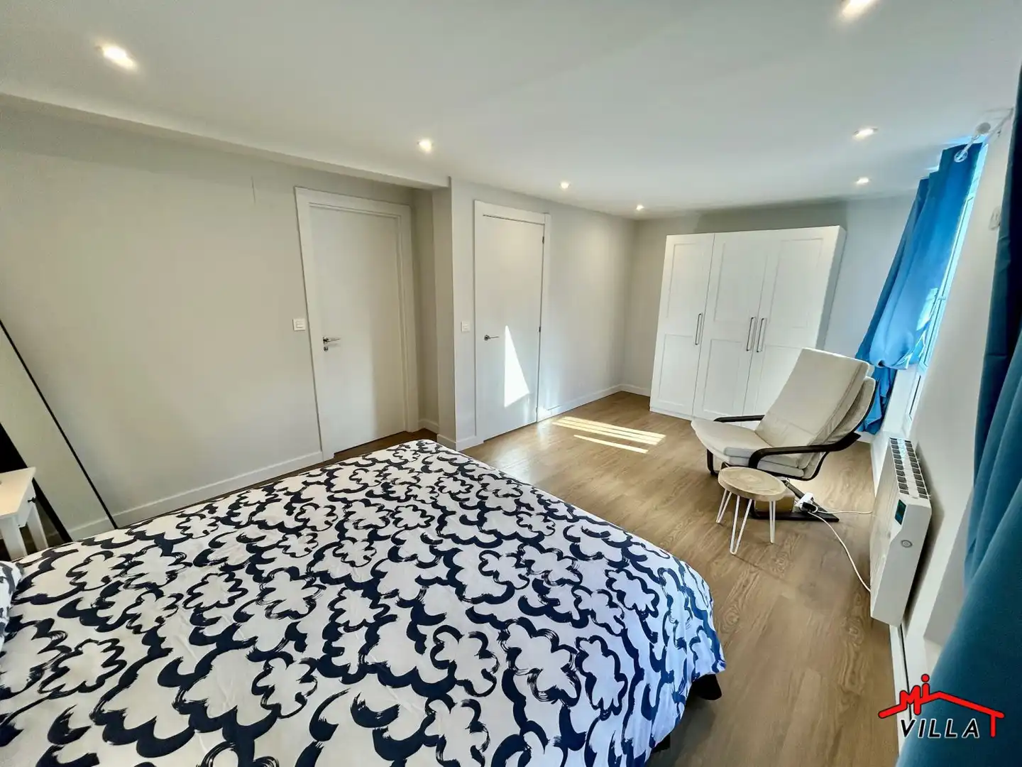 Bedroom of Flat for sale in Laredo  with Heating, Parquet flooring and Balcony