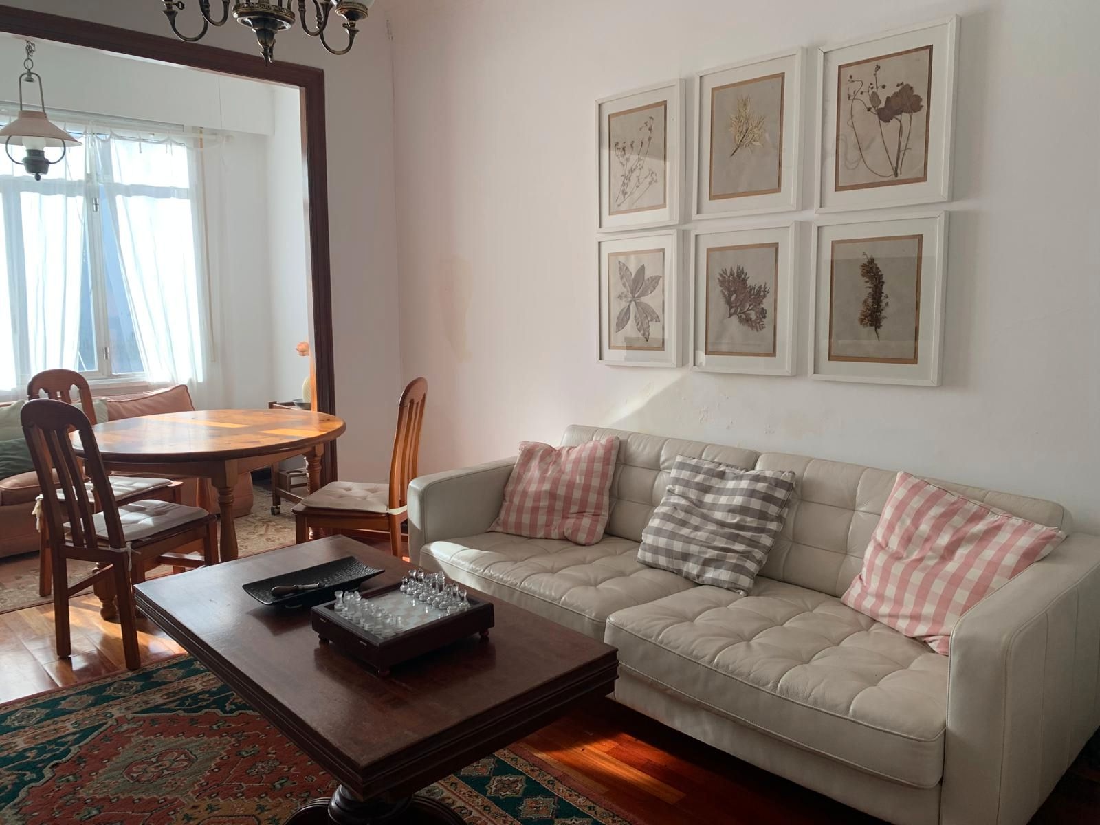 Living room of Flat to rent in Ferrol  with Heating and Furnished