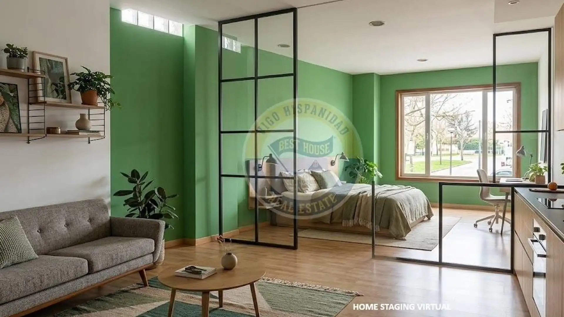 Schlafzimmer von Loft zum Verkauf in Vigo 