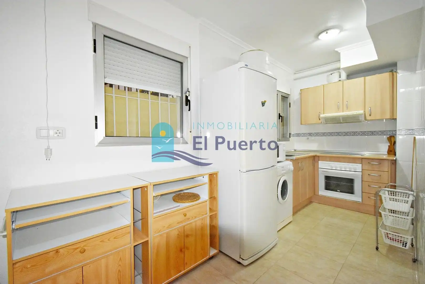 Cocina de Apartamento en venta en Mazarrón con Amueblado