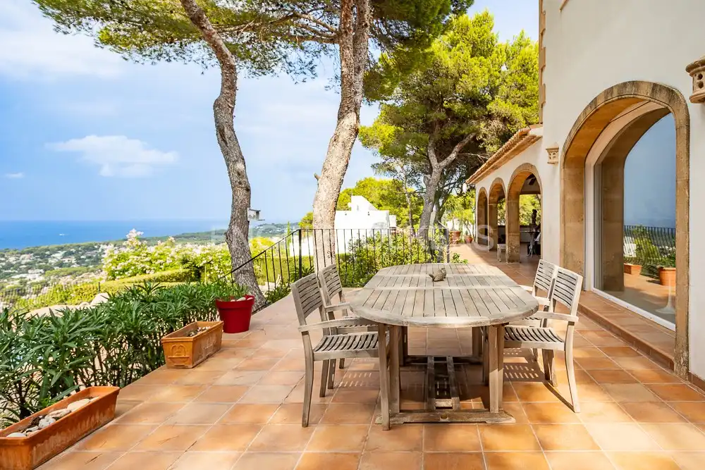 Jardí de Finca rústica en venda en Jávea / Xàbia amb Calefacció, Jardí privat i Piscina