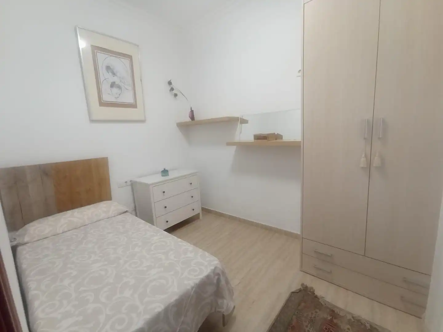 Dormitori de Casa o xalet de lloguer en Málaga amb Aire condicionat, Calefacció i Terrassa