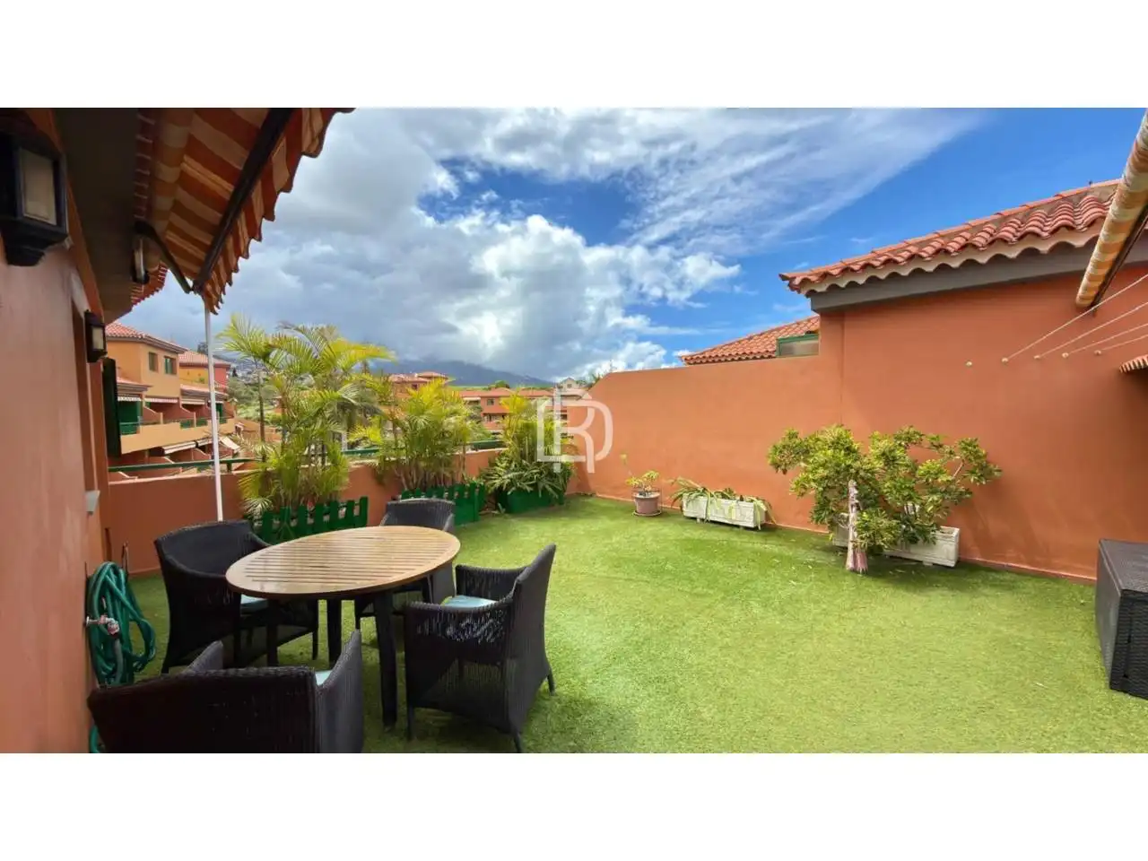 Terrace of Flat for rent in Puerto de la Cruz  with Private garden, Terrace and Furnished