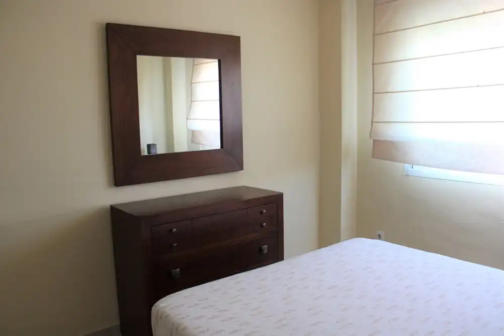 Bedroom of Flat for rent in Málaga  with Air Conditioner, Heating and Furnished