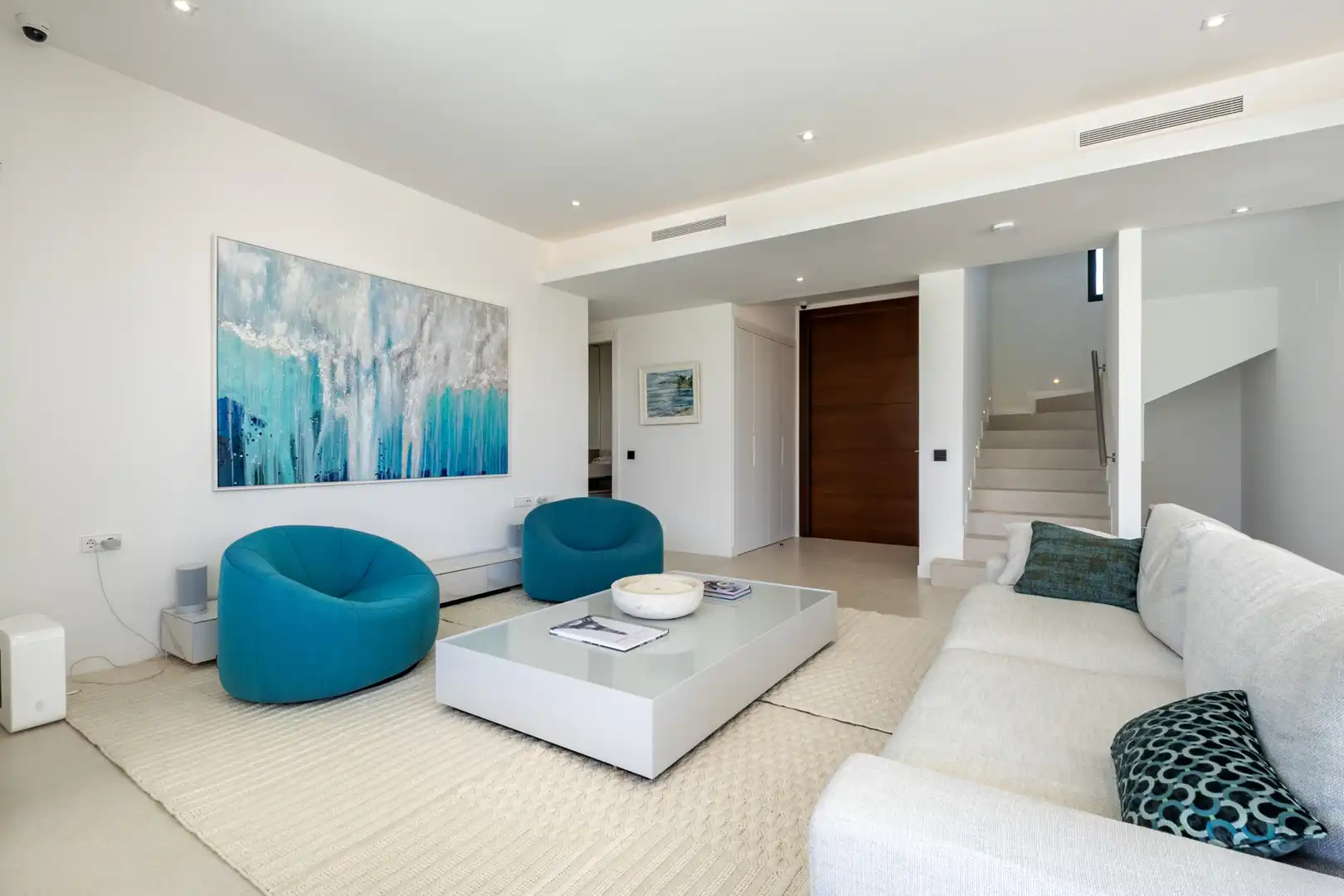 Sala d'estar de Casa o xalet en venda en Rïo Real - Los Monteros