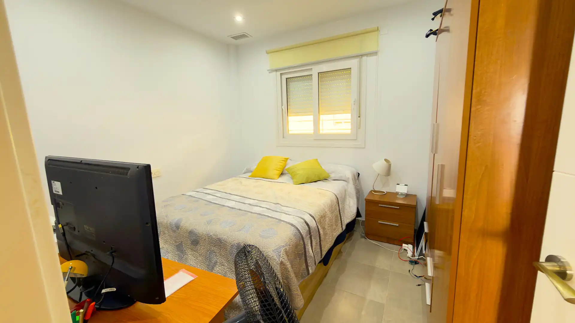 Bedroom of Flat for sale in Roquetas de Mar  with Air Conditioner, Heating and Terrace