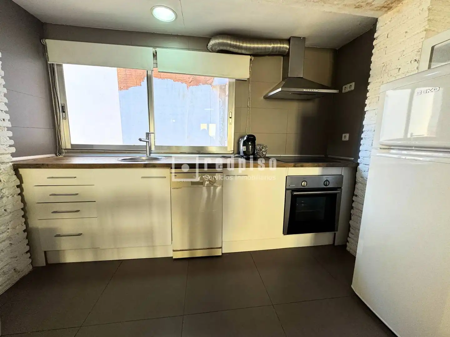Cocina de Loft de alquiler en Valencia con Aire acondicionado, Terraza y Amueblado