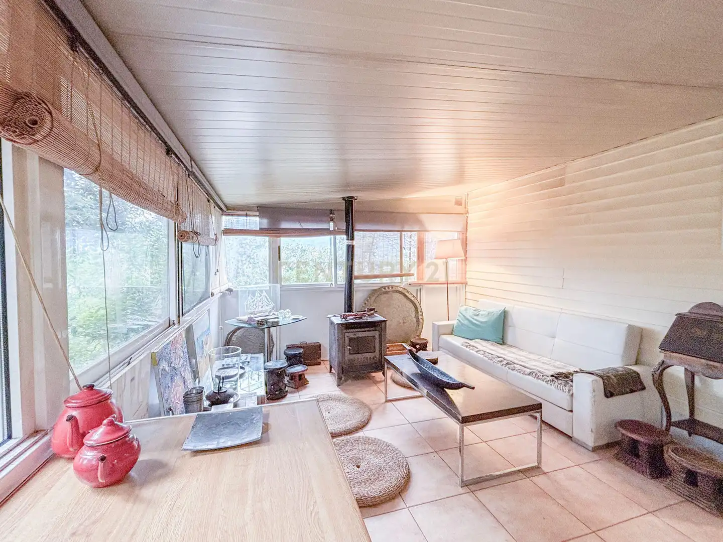 Sala de estar de Casa o chalet en venta en Tordera con Aire acondicionado, Jardín privado y Amueblado