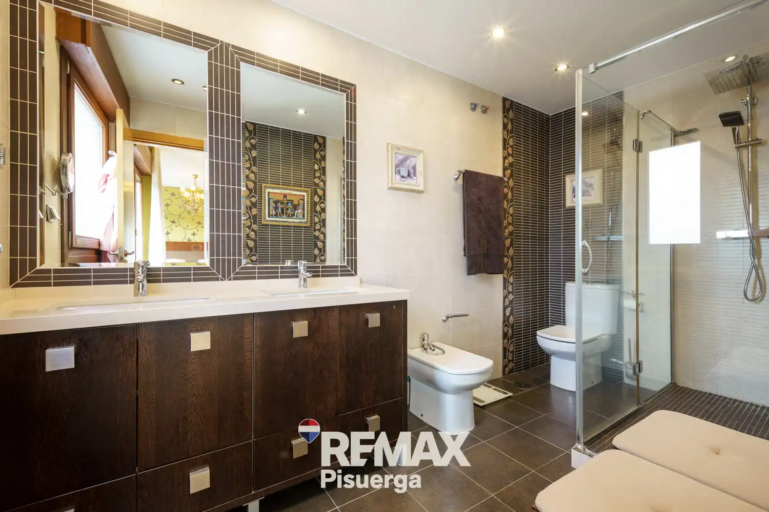 Baño de Casa o chalet en venta en Valladolid con Aire acondicionado, Jardín privado y Terraza