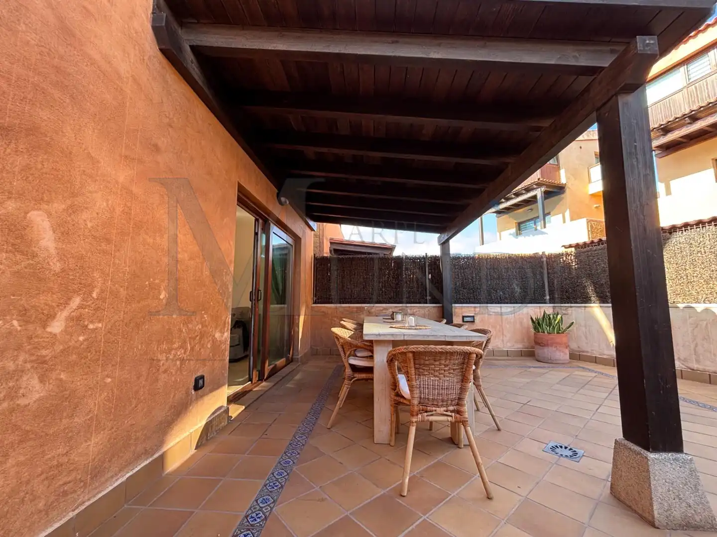Terrace of Houses for sale in La Oliva  with Terrace, Storage room and Furnished