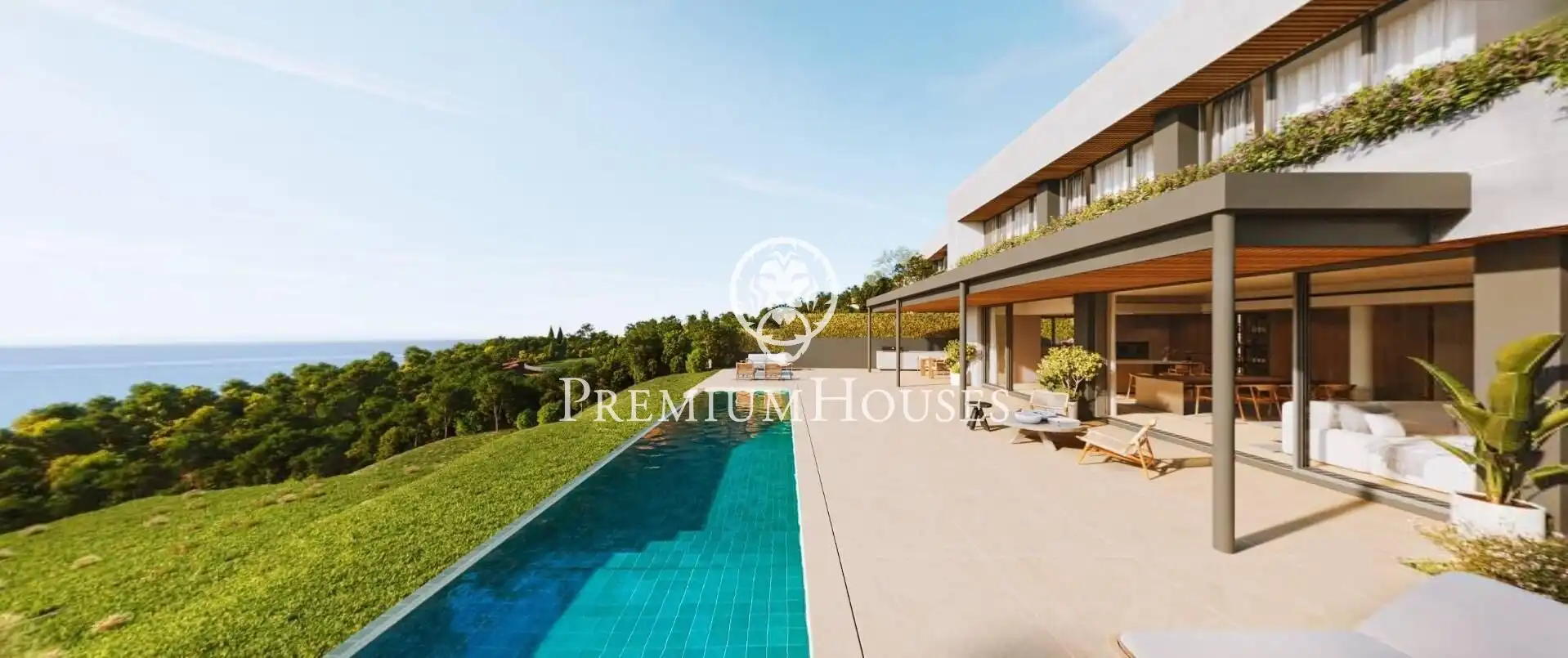 Terrace of Houses for sale in Sant Andreu de Llavaneres  with Air Conditioner, Heating and Private garden