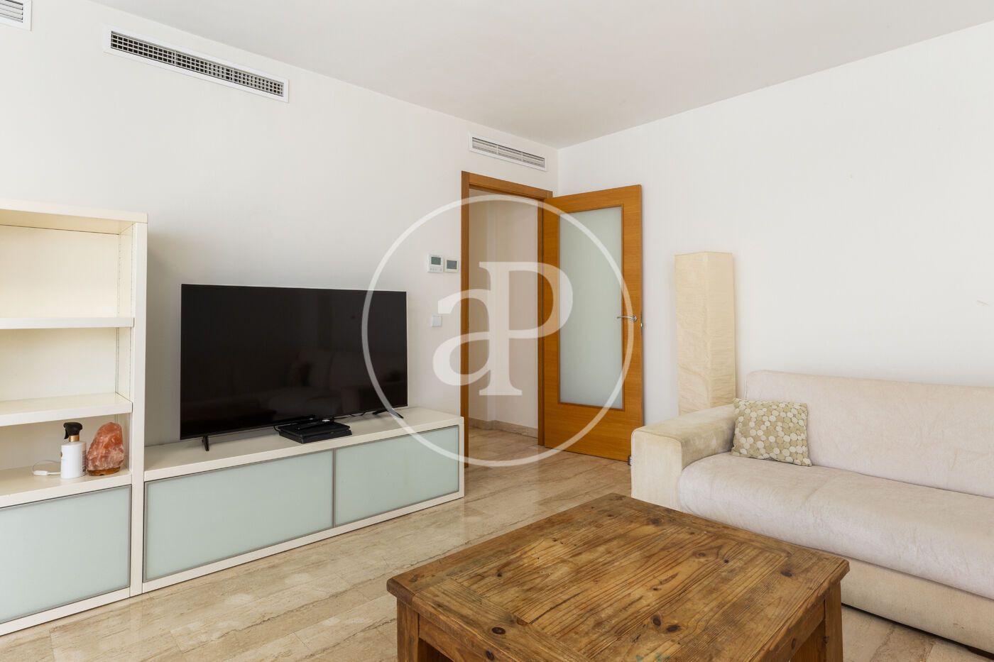 Living room of Flat for sale in Sueca  with Air Conditioner, Heating and Furnished