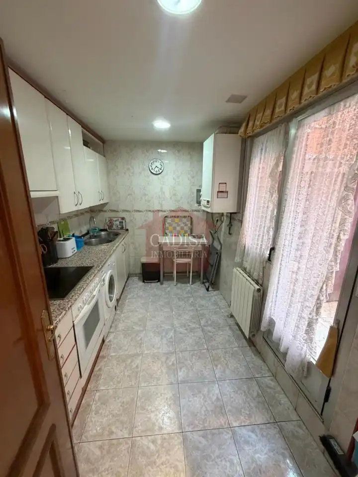 Kitchen of Flat for rent in Salamanca  with Heating, Terrace and Furnished