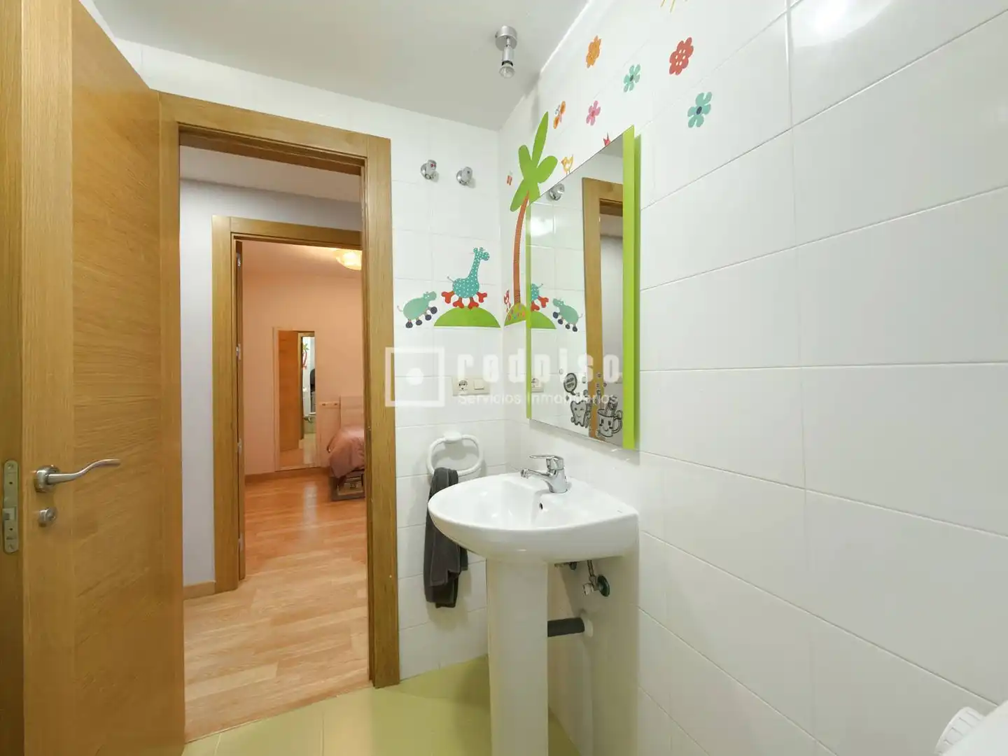 Badezimmer von Wohnung zum Verkauf in Rincón de la Victoria mit Klimaanlage, Privatgarten und Terrasse