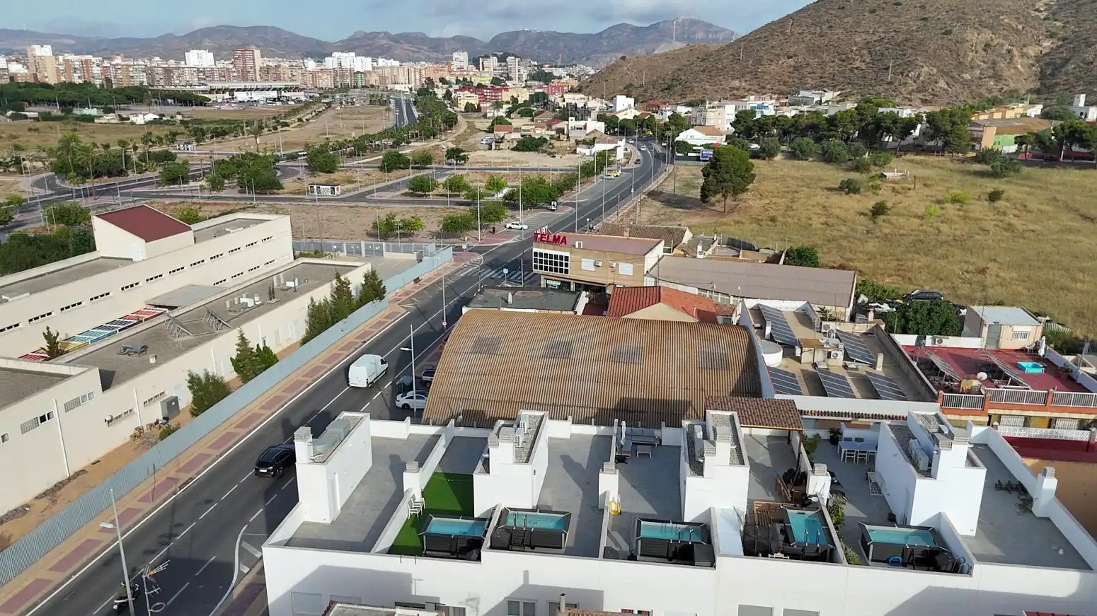 Vista exterior de Casa o chalet en venta en Cartagena