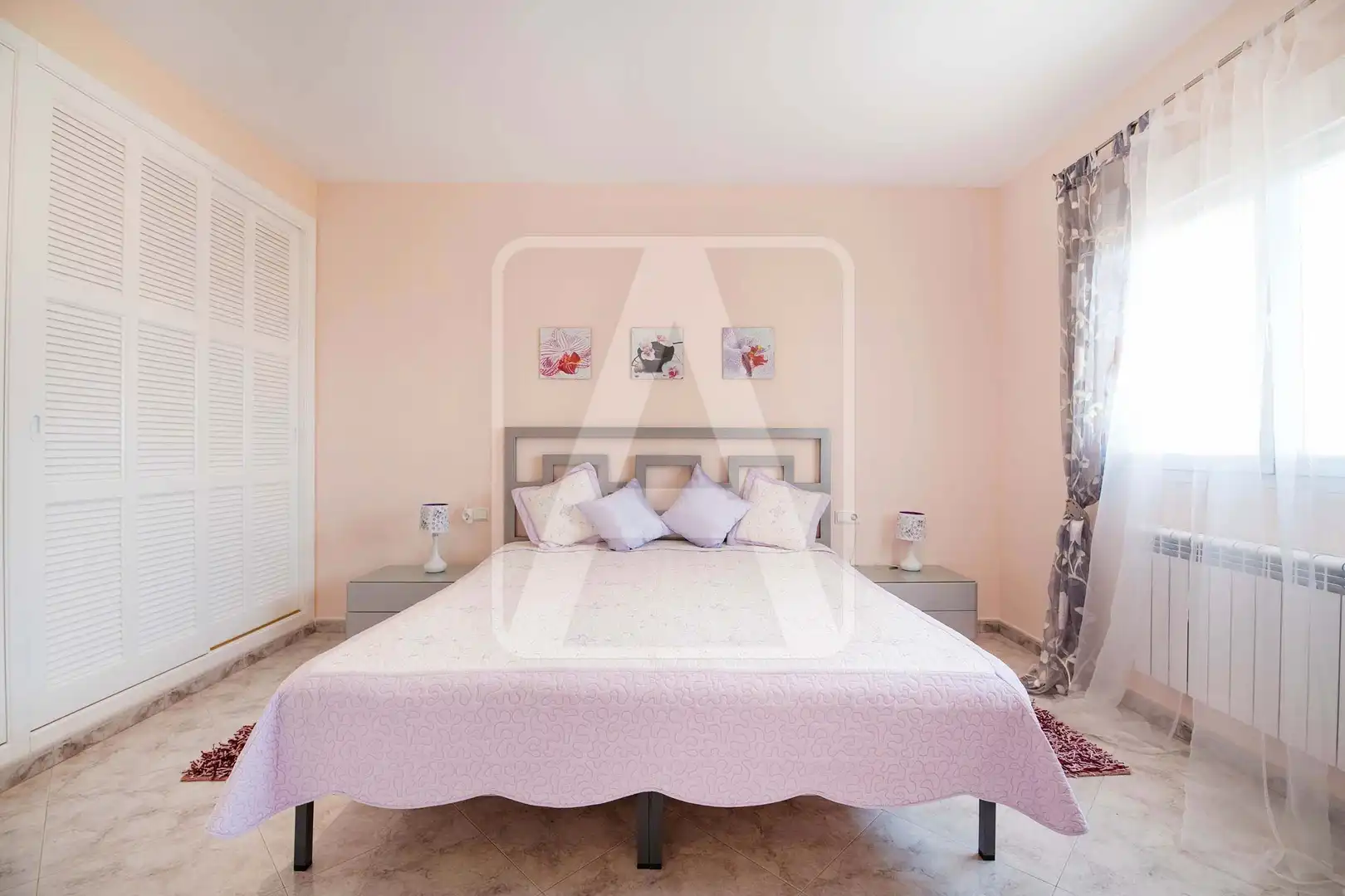 Bedroom of Houses for sale in Calpe / Calp  with Air Conditioner, Private garden and Terrace