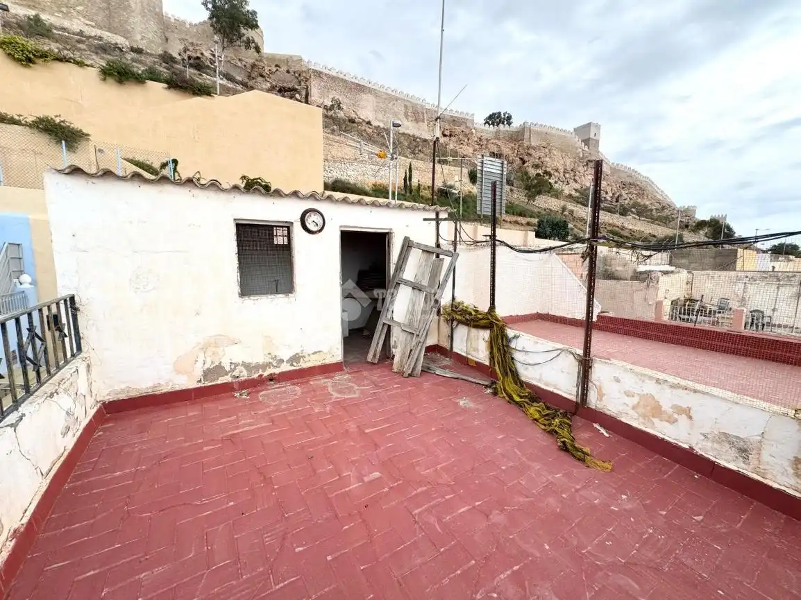 Terrassa de Casa adosada en venda en Centro