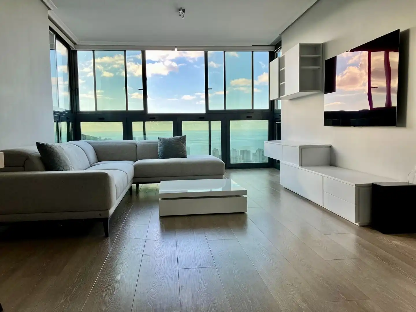 Living room of Attic for rent in Benidorm  with Community pool