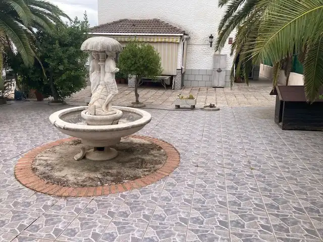 Terrassa de Casa o xalet en venda en Olías del Rey amb Aire condicionat, Calefacció i Jardí privat