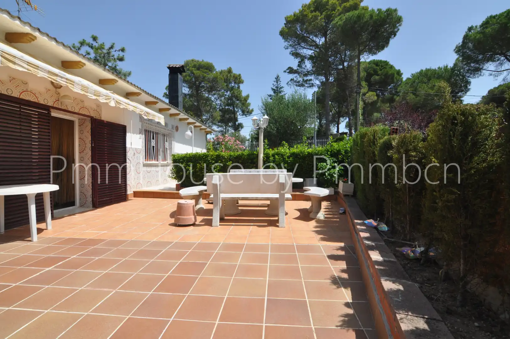 Terrassa de Casa o xalet en venda en Mediona amb Calefacció, Jardí privat i Terrassa