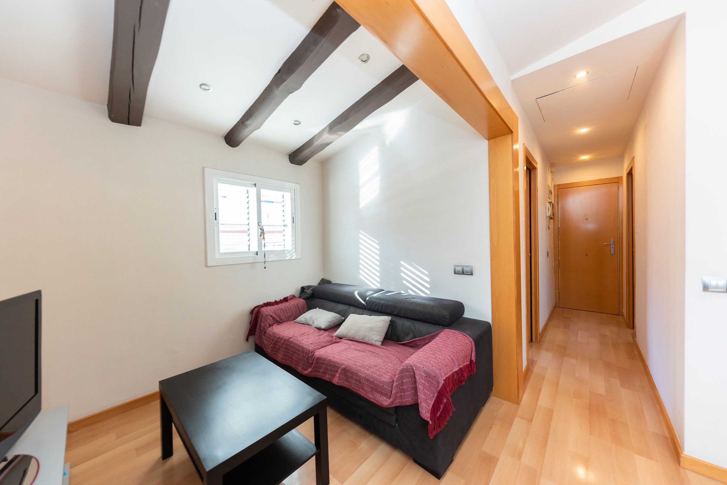 Bedroom of Attic for sale in Cornellà de Llobregat  with Air Conditioner, Parquet flooring and Terrace