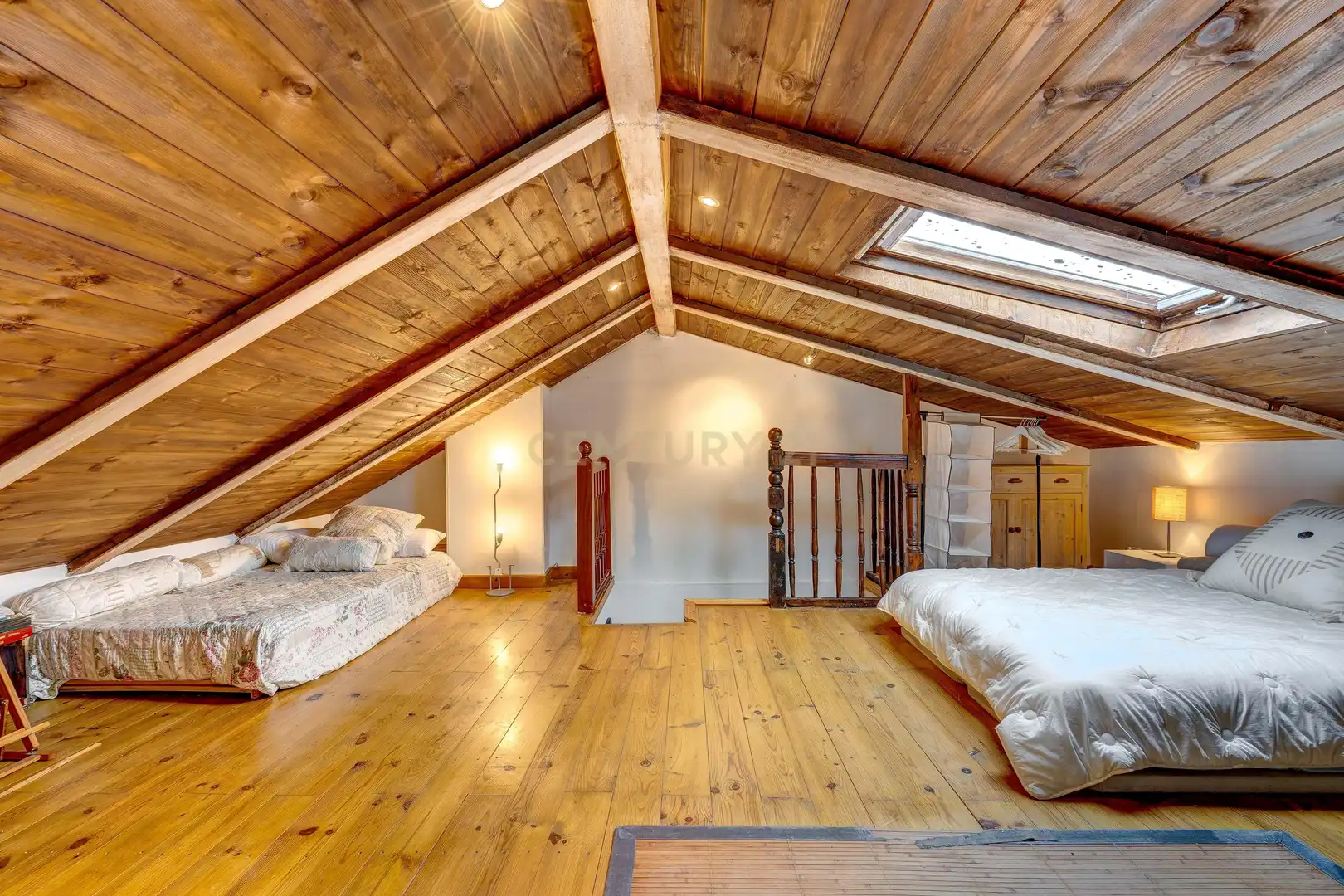 Schlafzimmer von Einfamilien-Reihenhaus zum Verkauf in Anguciana mit Privatgarten, Abstellraum und Schwimmbad