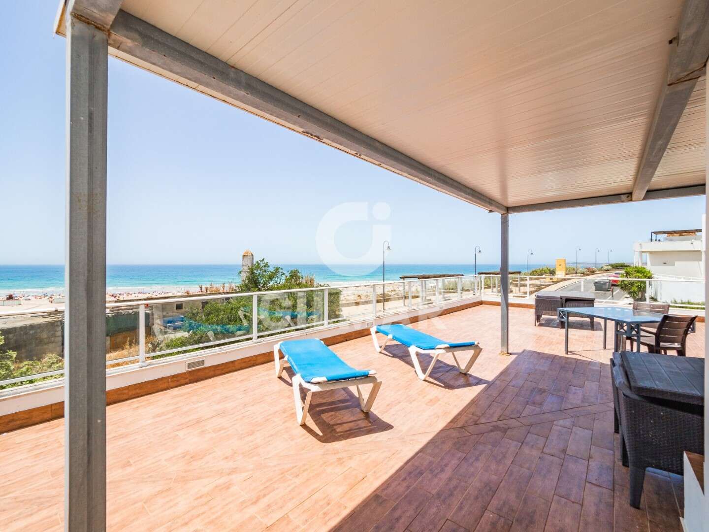 Terrace of Single-family semi-detached for sale in Conil de la Frontera